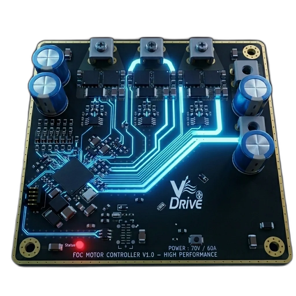 VDriveMotion Motor Controller ESC 3D Render