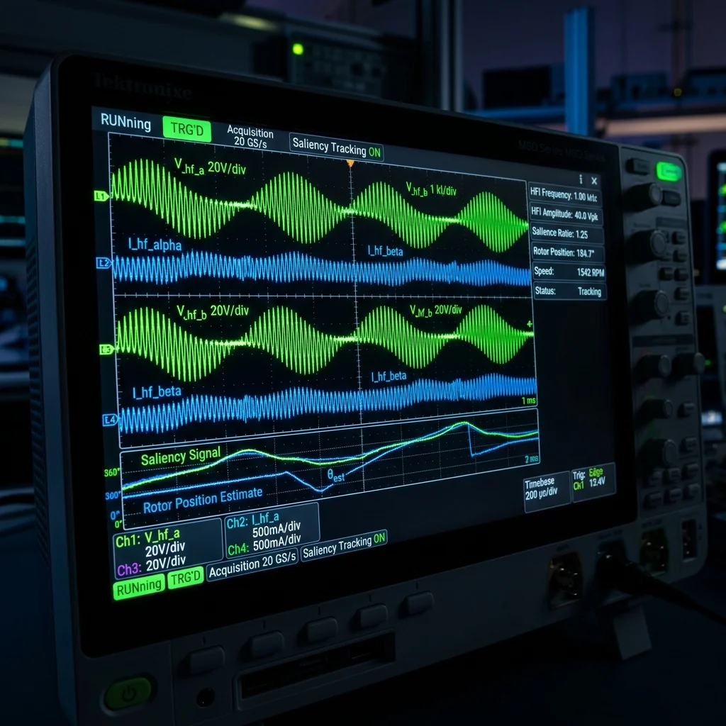 Saliency Tracking Oscilloscope Signals