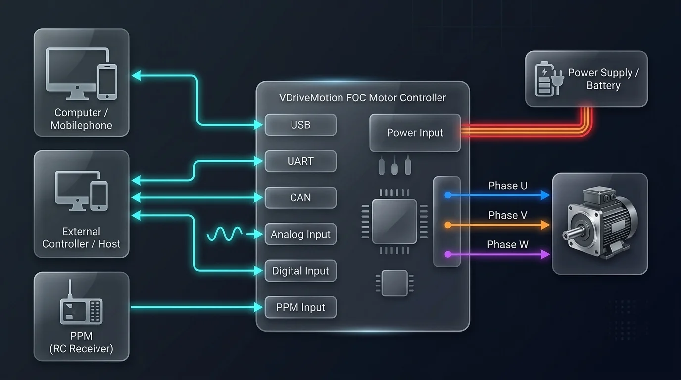 VDriveMotion System Architecture Diagram